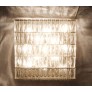 KA1847 LARGE CRYSTAL FLUSH MOUNT LAMP