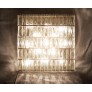 KA1847 LARGE CRYSTAL FLUSH MOUNT LAMP