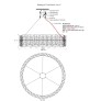 JT110 COUP D'ECLAT CHANDELIER