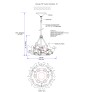 QZ0341 DOVE CHANDELIER