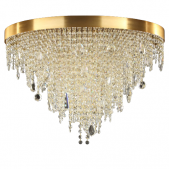 PT5860 CEILING LAMP WITH PENDANT CRYSTALS