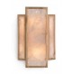 AMAJC-8987 CALCITE PANEL TWO-LIGHT WALL SCONCE