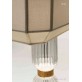 IQ21027 BALLET TABLE LAMP BRONZED CHROMED